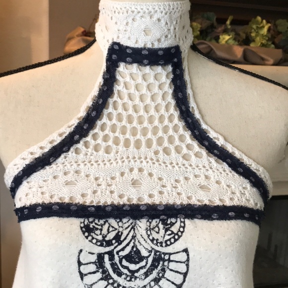 SOLD Free People Crochet Tank NWOT - Picture 3 of 6